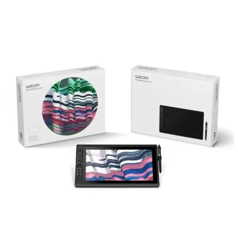 Wacom MobileStudio Pro 13 Creative Pen Computer Tablet Black Cintiq DTH-W1320